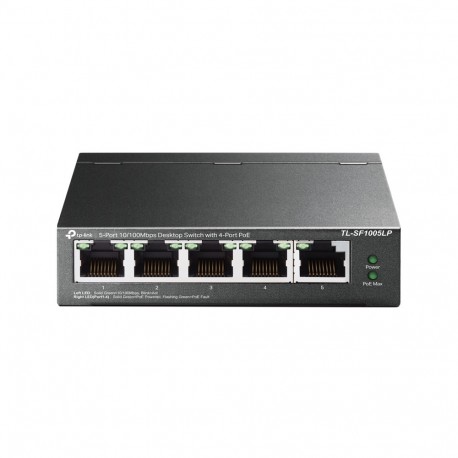 5-port 10 100 Mbps desktop Switch with 4-port poe