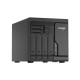 6-Bay QuTS hero NAS, built-in 2 M.2 NVMe SATA 6G