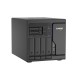 6-Bay QuTS hero NAS, built-in 2 M.2 NVMe SATA 6G
