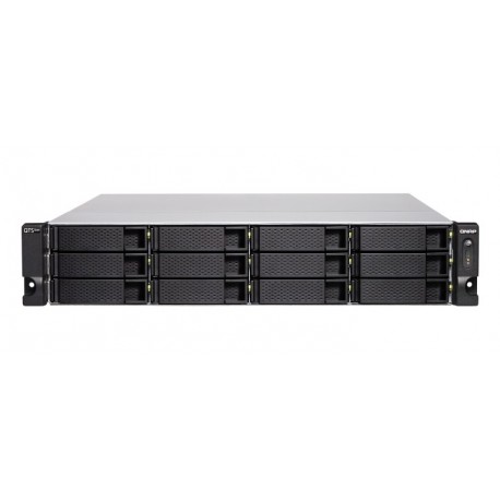 12-Bay QTS hero NAS, Intel® Xeon® E-2236 6-core 3.