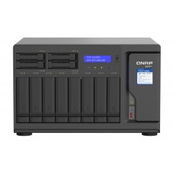 12-Bay TurboNAS (8 x 3.5" HDD + 4 x 2.5" SSD),