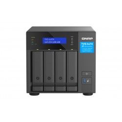 4-bay QuTS hero NAS, Intel® Pentium® Gold G7400