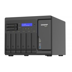 8-Bay QuTS hero NAS, built-in 2 M.2 NVMe Gen3 x4