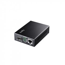 10/100/1000M Gigabit PoE+ Media Converter